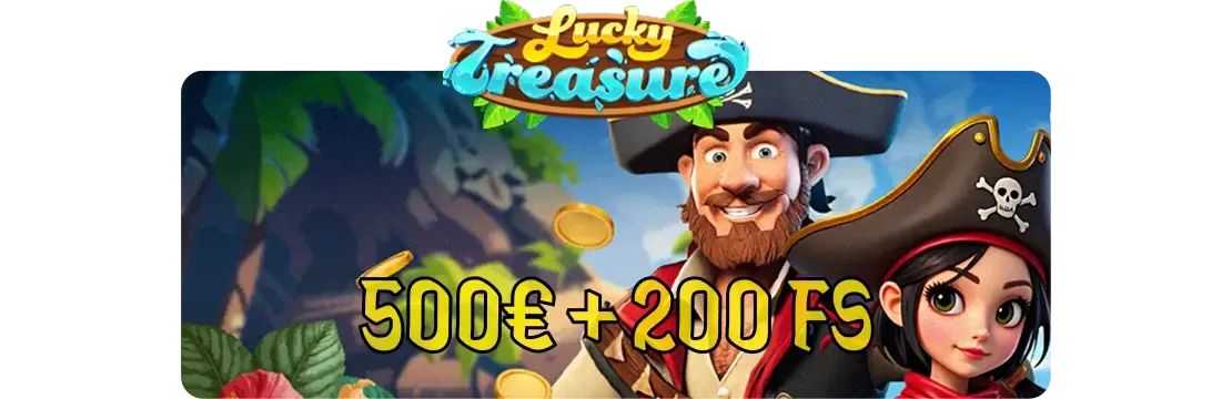 Lucky Treasure Casino 1. Einzahlung
